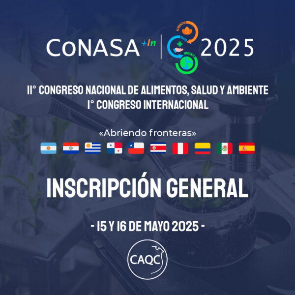 Inscripción General - CoNASA 2025