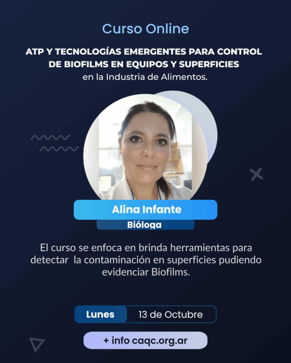 Curso "Control del ATP y Biofilms en Industria de Alimentos"