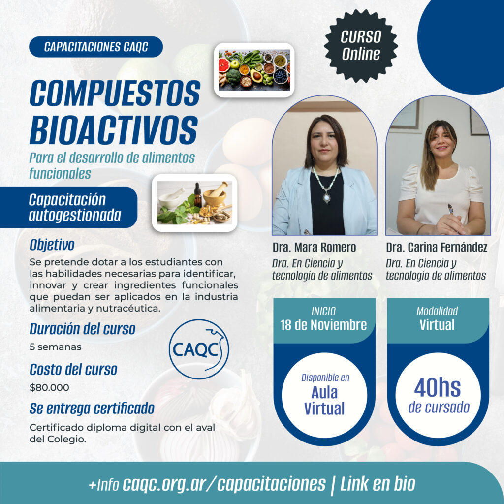 Curso | Compuestos Bioactivos