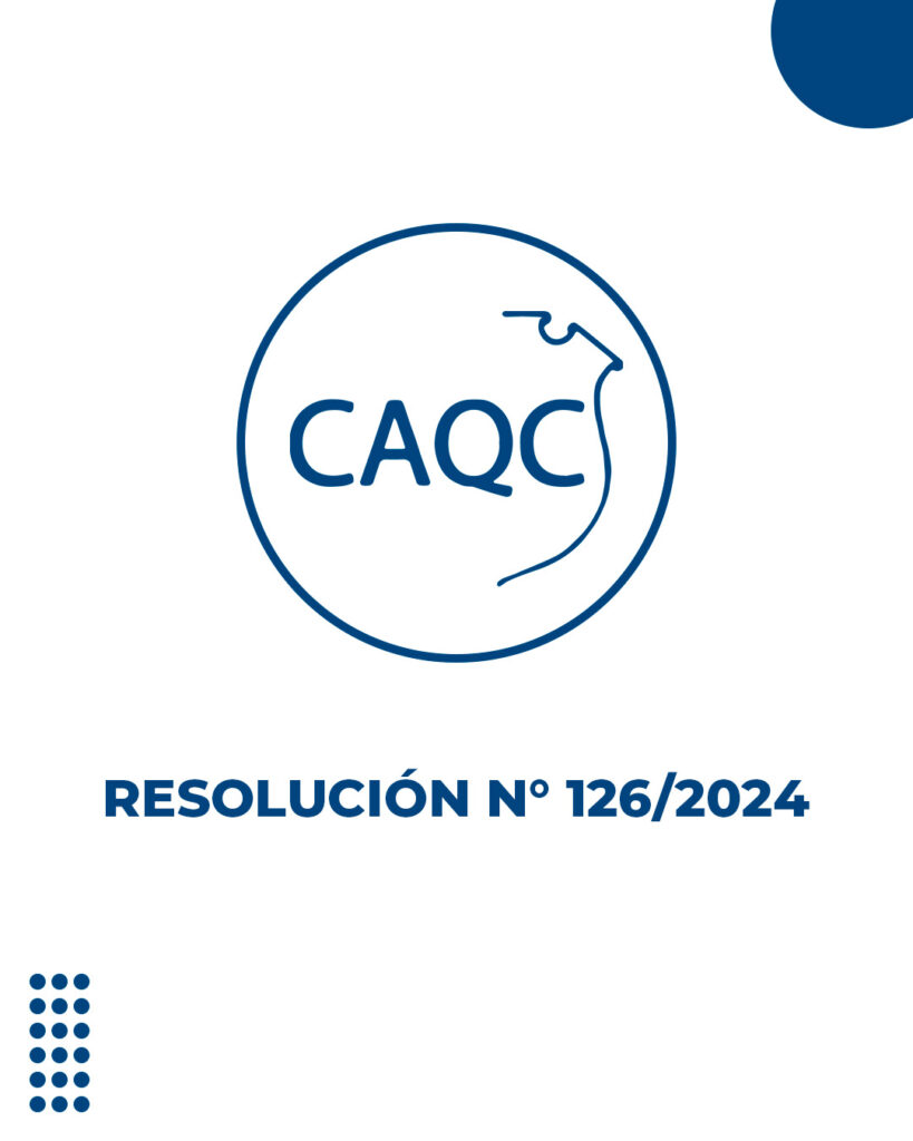 Resolución N° 126/2024 – Inclusiones de Carreras