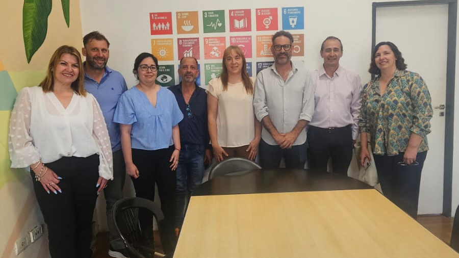 Equipo organizador de la jornada de consultores ambientales