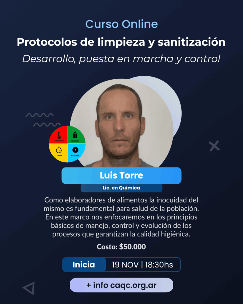Curso | Protocolos de limpieza y sanitización