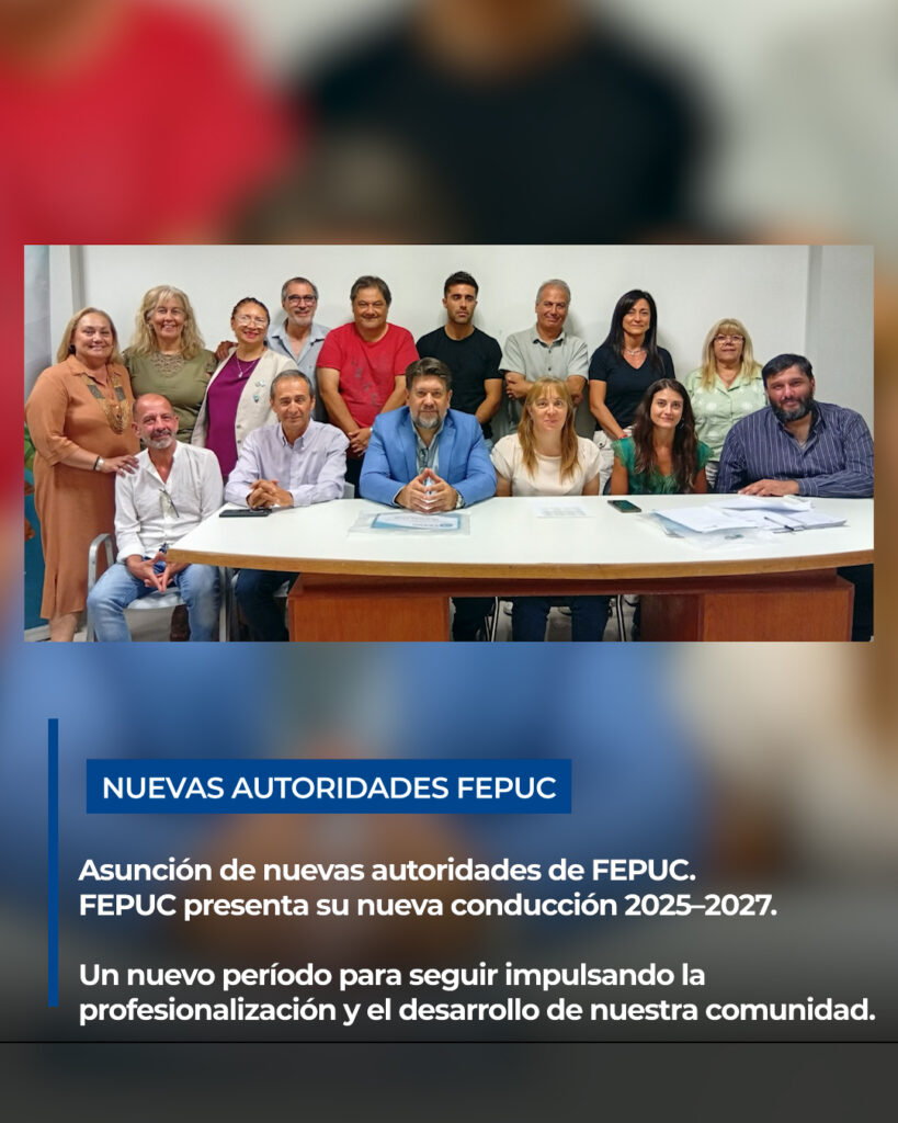 Autoridades FEPUC 2025-2027