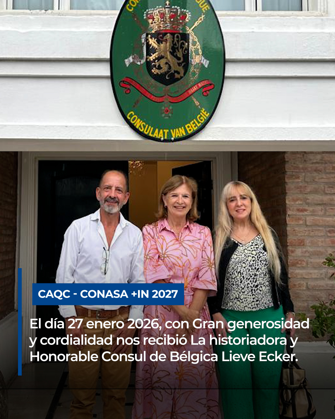 Encuentro institucional CoNASA +In 2027 – Agua