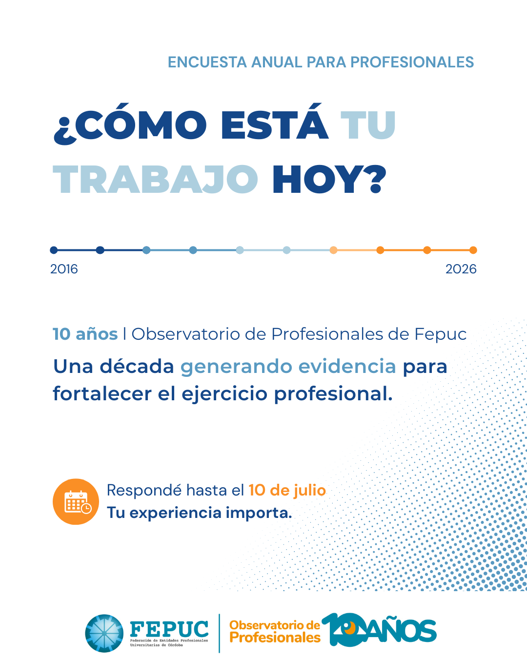 Encuesta para Profesionales FEPUC