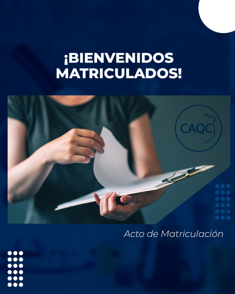 Acto de Matriculación