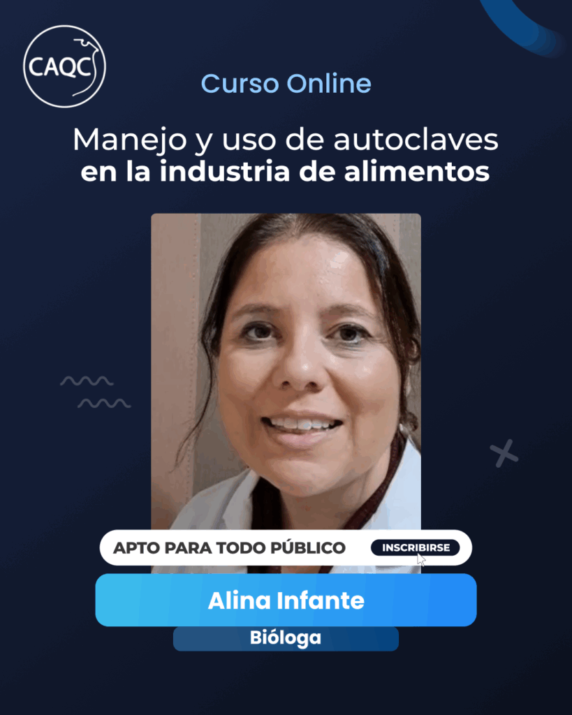 CURSO | MANEJO Y USO DE AUTOCLAVES EN LA INDUSTRIA DE ALIMENTOS